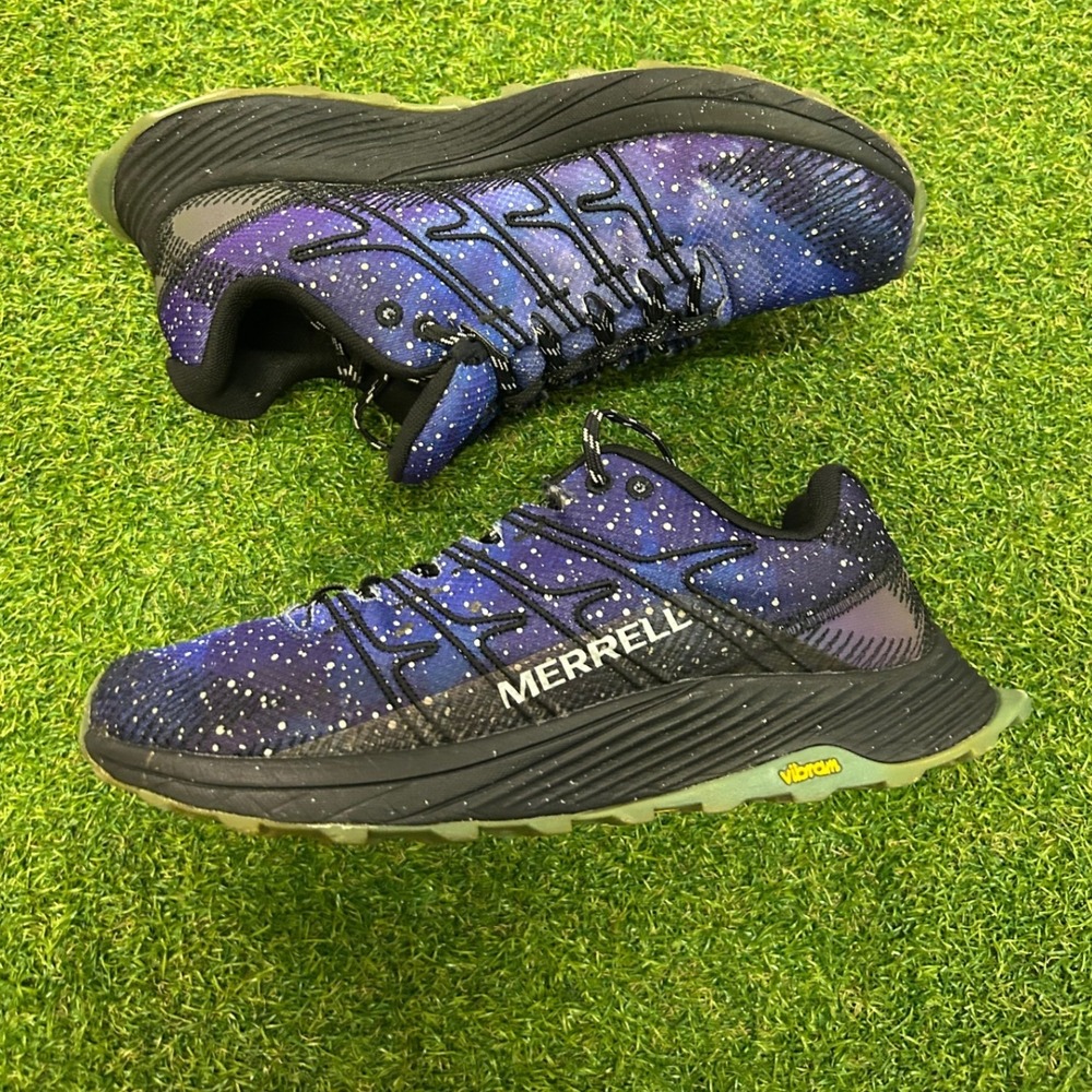 Merrell Moab Flight Galaxy Night Sky Trail Running Shoes Womens 9 J066928